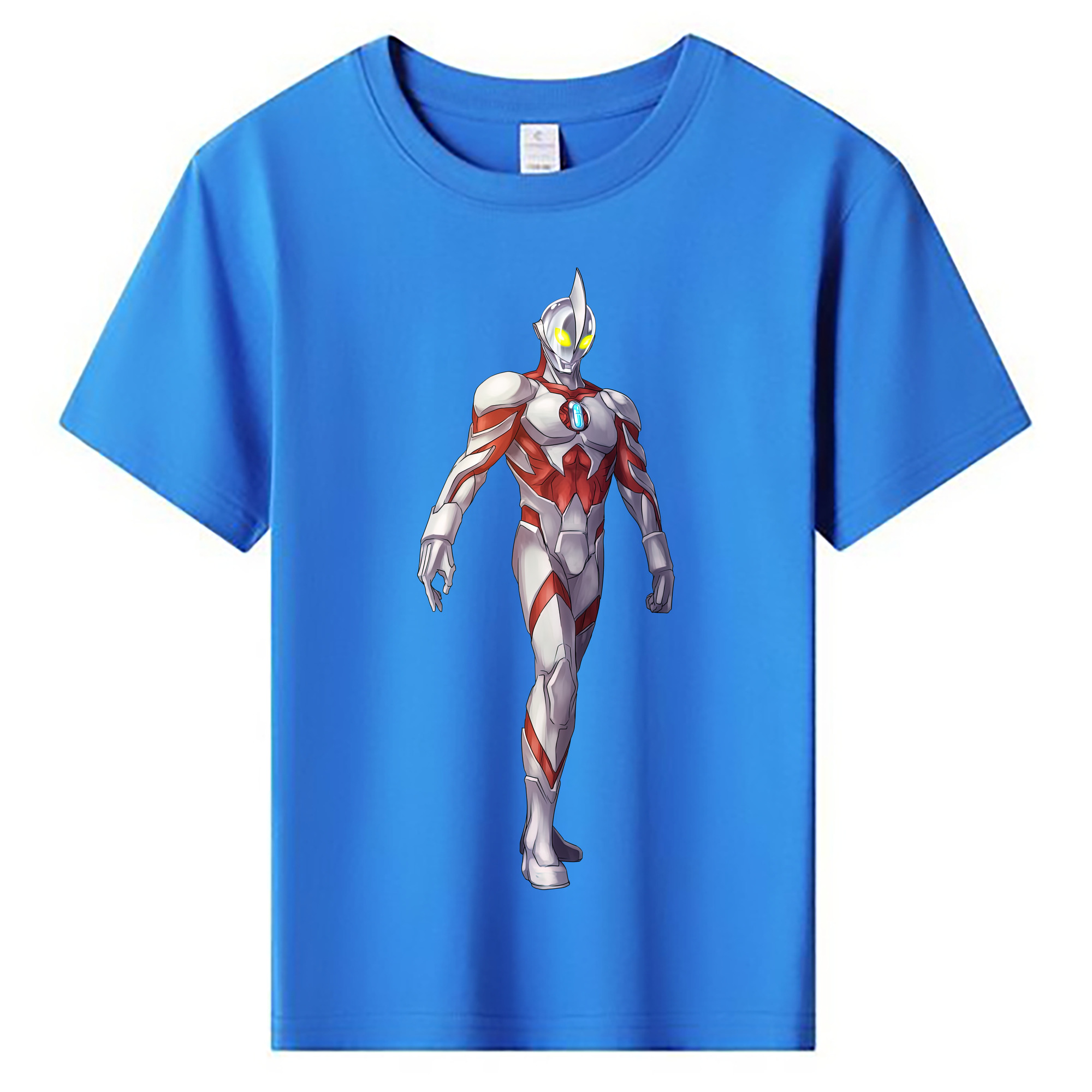 （画像用） ウルトラマン Ultraman 綿100％キッズTシャツ（フロントプリント）